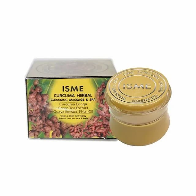 Kem Massage Mặt ISME Curcuma Herbal Cleansing Massage & Spa 40g