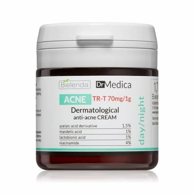 Kem dưỡng Bielenda Dr. Medica Anti-Acne Dermatological giảm mụn, mờ thâm 50ml