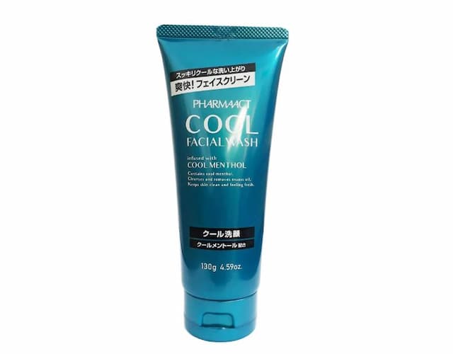 Sữa rửa mặt bạc hà mát lạnh cho nam Pharmaact Cool Facial Foam dành cho da dầu mụn 130g