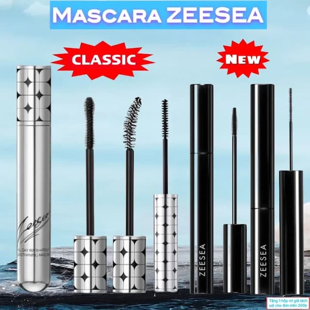 Mascara ZEESEA kháng nước, chống mồ hôi, lâu trôi, chống nhoè, chuốt mi cong vút và dài hơn