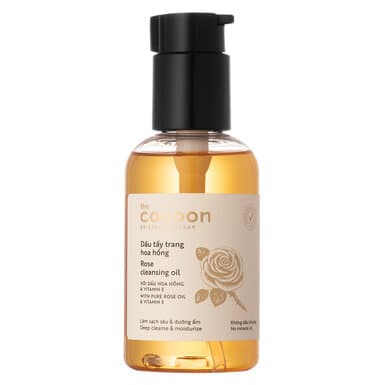 Dầu Tẩy Trang Cocoon Chiết Xuất Hoa Hồng 140ml Rose Cleansing Oil