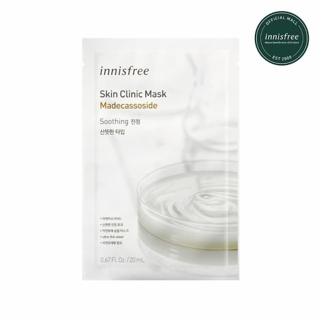 Mặt nạ Innisfree Skin Clinic Mask Madecassoside 