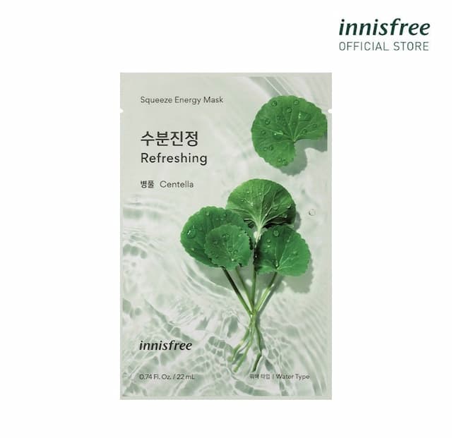 Mặt nạ giấy Innisfree My Real Squeeze Mask nước ép thiên nhiên Jeju 20ml