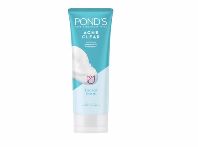 Sữa Rửa Mặt Sạch Sâu Ngừa Mụn Pond's Acne Clear 