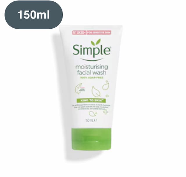 Sữa rửa mặt làm sạch sâu Simple Moisturising Facial Wash 