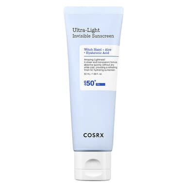 Kem Chống Nắng Cosrx Mỏng Nhẹ, Trong Suốt 50ml Ultra-Light Invisible Sunscreen SPF 50+ PA++++