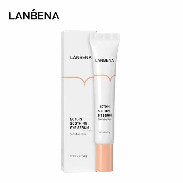 Serum mắt LANBENA chứa Ectoin chống dị ứng giảm bọng mắt xoá nếp nhăn làm săn chắc dành cho da nhạy cảm 20g - INTL