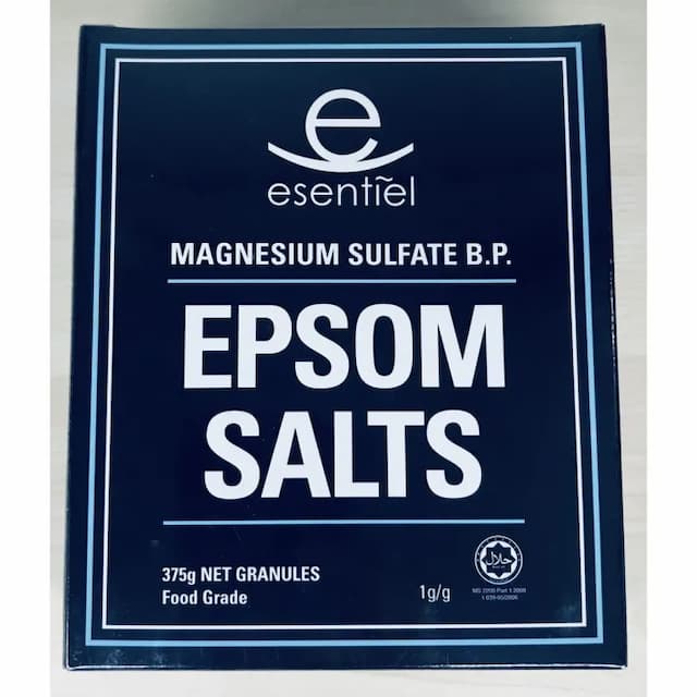 [HCM]Tẩy tế bào chết giảm mụn lưng giảm đau xương khớp muối Epsom Salt hộp 375g nhập khẩu Malaysia