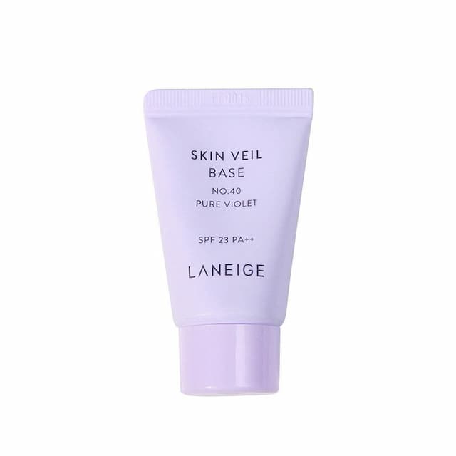 LANEIGE Veil Primer NO.40 Pure Violet SPF 50 PA++++ (10mlx2pcs), 