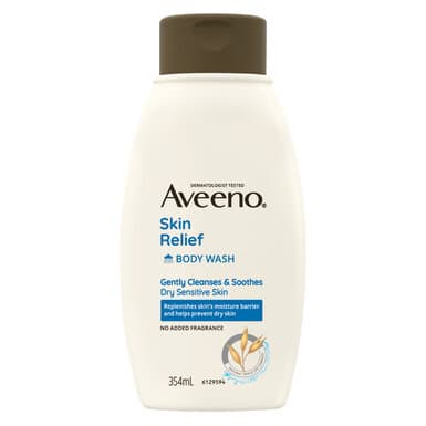 Sữa Tắm Aveeno Làm Dịu Da Nhạy Cảm, Khô Ngứa 354ml Skin Relief Body Wash