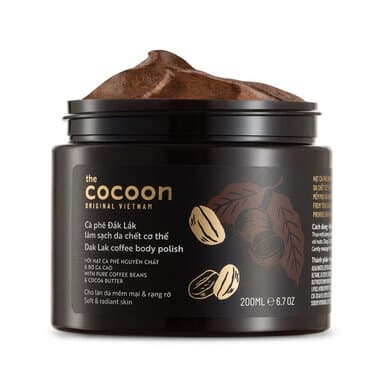 Tẩy Da Chết Toàn Thân Cocoon Cà Phê Đắk Lắk 200ml Dak Lak Coffee Body Polish