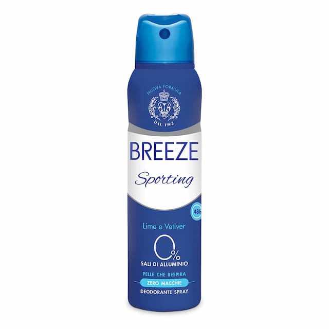 Xịt khử mùi nam nữ hương nước hoa Spray Deodorant Breeze Sporting 150ml