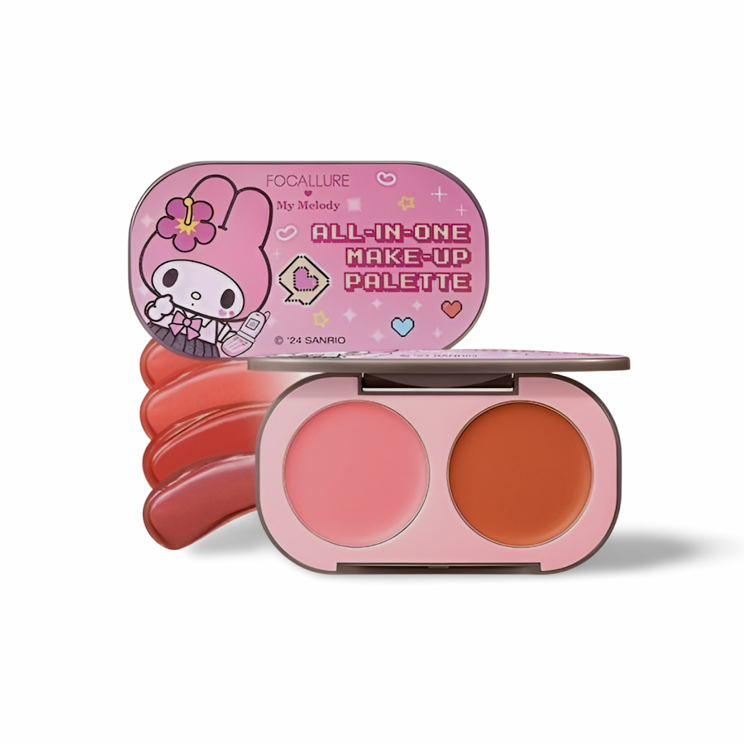 Phấn Má Hồng Focallure x Sanrio All In One Make-Up Pallete PC02 3gr